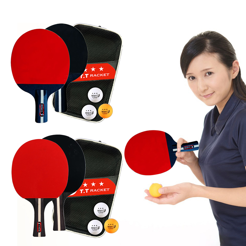 Table Tennis Livescore - Racchetta da Ping Pong 2 racchette