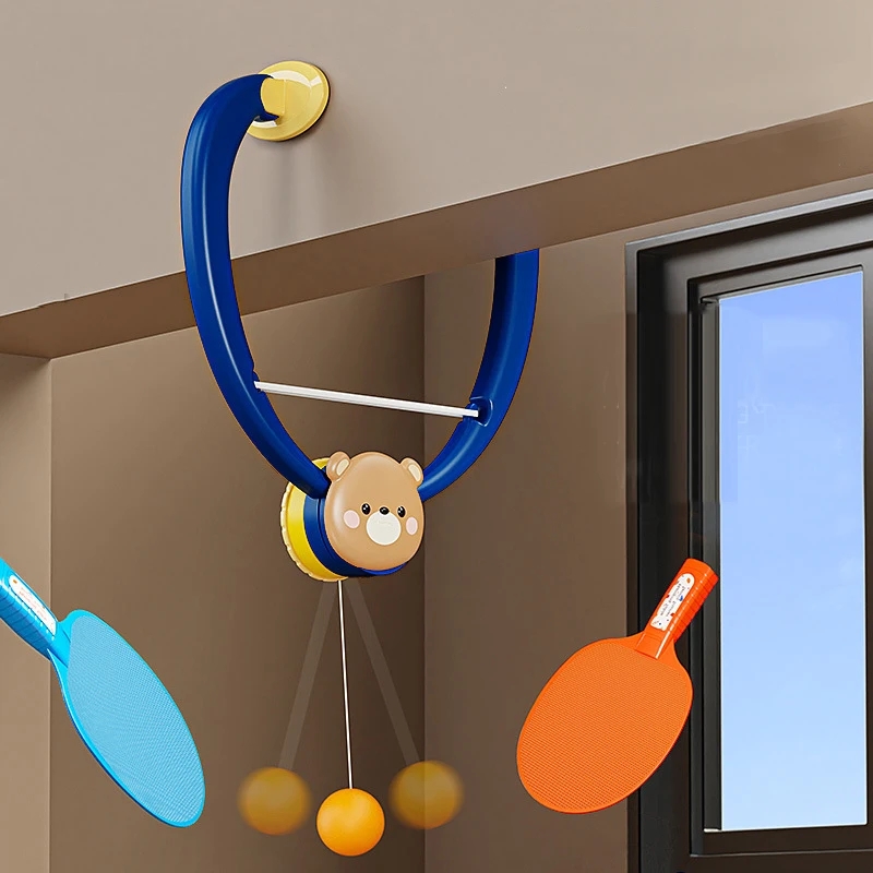 Table Tennis Illustration - Set da Ping Pong Portatile da