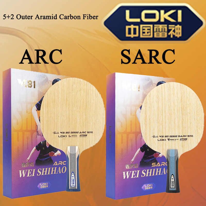 Table Tennis Loki - Nuova Racchetta da Ping Pong Professionale