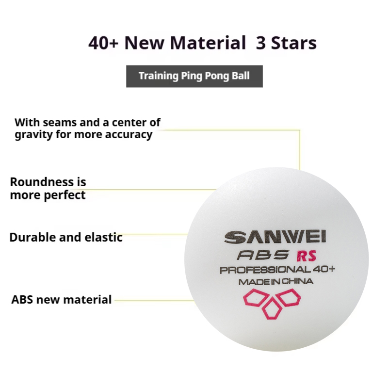 SANWEI RS40 + Palline da ping  - Table Tennis Livescore recensione e prezzo
